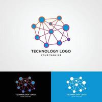 hersenen kunstmatige intelligentie logo desain vector sjabloon gaya lineair. teknologi ai konsep brainstorm logo.