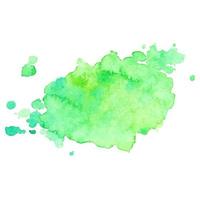 abstract geïsoleerde kleurrijke vector aquarel vlek. grunge-element voor papieren ontwerp