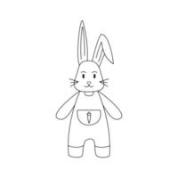konijn schets illustratie vector