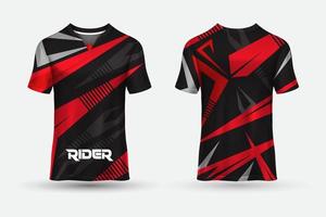 nieuw ontwerp van tshirt sport abstracte jersey geschikt voor racen, voetbal, gaming, motorcross, gaming, fietsen. vector