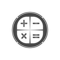 rekenmachine vector pictogram sjabloon achtergrond