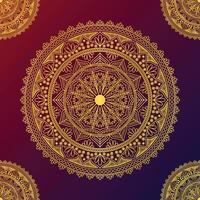 luxe mandala voor islamitische achtergrond, gratis vector, decoratief, ornament vector