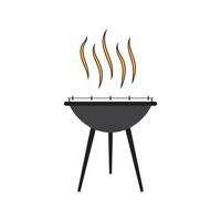 barbecue pictogram vectorillustratie vector