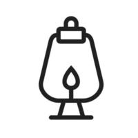 olielamp icoon vector