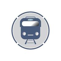 trein pictogram vector achtergrond