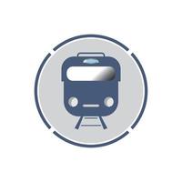 trein pictogram vector achtergrond