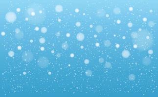 sneeuwvlokken en winterachtergrond, kerstposters, winterlandschap, vectorontwerp vector