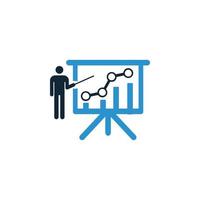 bedrijfspresentatie, trainingsruimte, onderwijsruimte vector