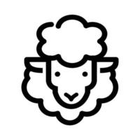 landbouw en tuinieren - schapenwol vector