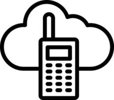 walkie talkie vector pictogram ontwerp illustratie