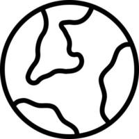 wereldbol vector pictogram ontwerp illustratie