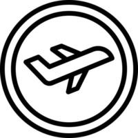 luchthaven vector pictogram ontwerp illustratie