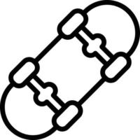 skateboard vector pictogram ontwerp illustratie