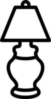 lamp vector pictogram ontwerp illustratie
