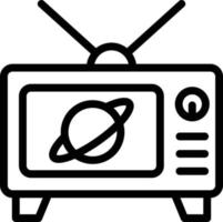 televisie vector pictogram ontwerp illustratie