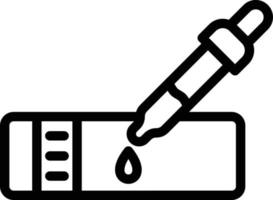 microscoop dia vector pictogram ontwerp illustratie