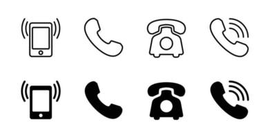 telefoonpictogram ontwerpelement geschikt voor website, printontwerp of app vector