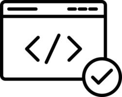 html-pagina vectorpictogram dat gemakkelijk kan worden gewijzigd of bewerkt vector