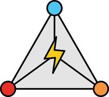 verstoring geïsoleerd vectorpictogram dat gemakkelijk kan worden gewijzigd of bewerkt vector