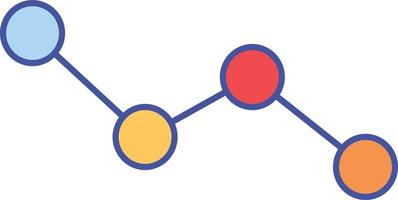 analytics geïsoleerd vectorpictogram dat gemakkelijk kan worden gewijzigd of bewerkt vector