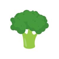 groene broccoli. gezonde groenten voor kinderen vector
