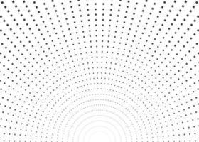 burst vierkante stippen met een halve cirkelvorm. stralen elementen voor ontwerp. vector illustratie