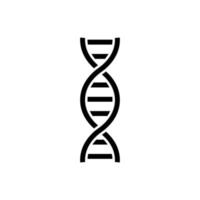 dna pictogram ontwerpsjabloon vector