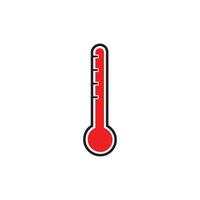 thermometer pictogram ontwerpsjabloon vector