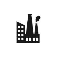 fabriek pictogram ontwerp vector