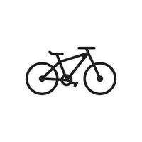 ontwerpsjabloon voor fietspictogram vector