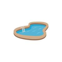 zwembad clipart ontwerp sjabloon vector