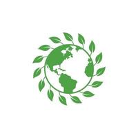 milieu logo pictogram ontwerpsjabloon vector
