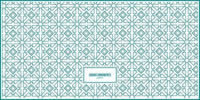 geometrisch of Arabisch themapatroon voor ramadhan vector