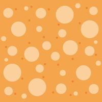 oranje cirkels naadloos patroon vector