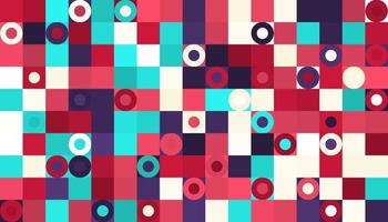 vector achtergrond abstract patroon mix regenboog vierkant