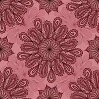 rode naadloze vector achtergrond met paisley ornament