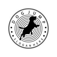 hond pictogram ontwerp logo vector