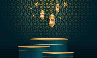 ramadan kareem banner achtergrondontwerp illustratie vector