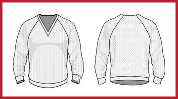 collectie jersey trui pullover. vrijetijdskleding. vectorillustraties vector