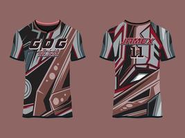 gaming jersey club abstract vector ontwerp