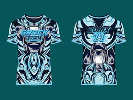 gaming jersey club abstract vector ontwerp