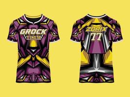 gaming jersey club abstract vector ontwerp