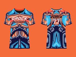 gaming jersey club abstract vector ontwerp