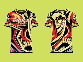 gaming jersey club abstract vector ontwerp