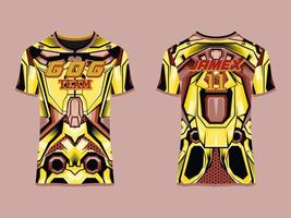 gaming jersey club abstract vector ontwerp