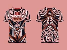 gaming jersey club abstract vector ontwerp