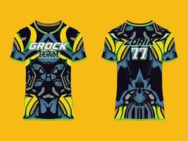 gaming jersey club abstract vector ontwerp