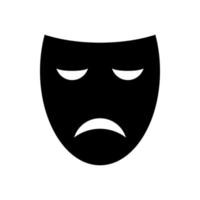 theater masker vector icon