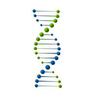 dna-structuurpictogram. vector