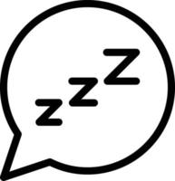 zzz vectorillustratie op een background.premium kwaliteit symbolen.vector iconen voor concept en grafisch ontwerp. vector